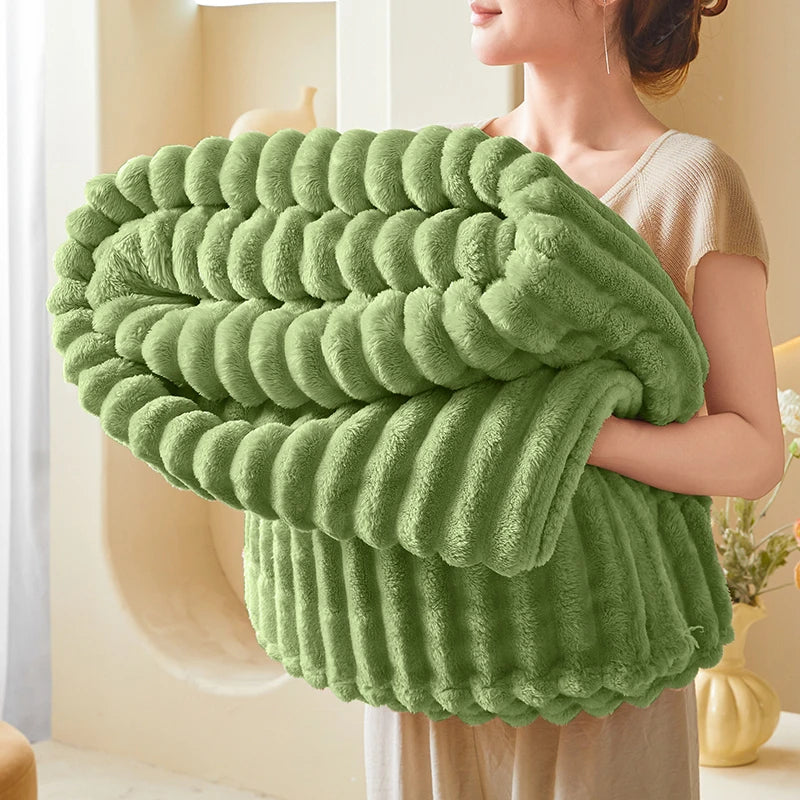 Bohemian Fuzzy Blanket Suitable for - Cozy Throw - Super Soft Thick Bedspread with Warm Multicolor Geometric Patterns, Machine Washable Bedding for Couch, Bed, Dorm - Thick Warm Suitable for Home Gift for &