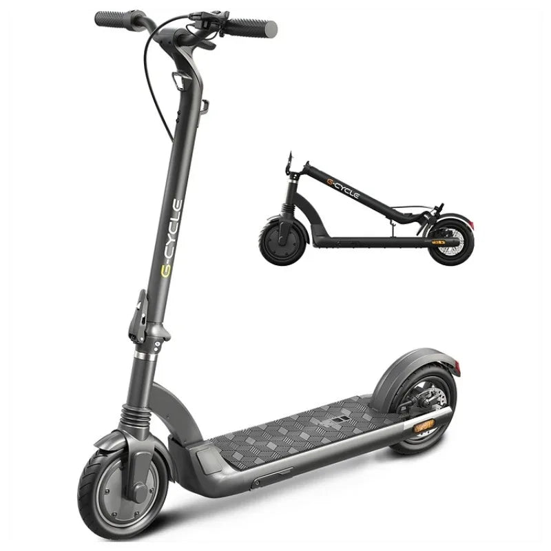 Electric Scooter G-CYCLE  L85 650W Motor 30km Long Range 8.5'' Air Tires Rear Suspension Dual Braking System Foldable