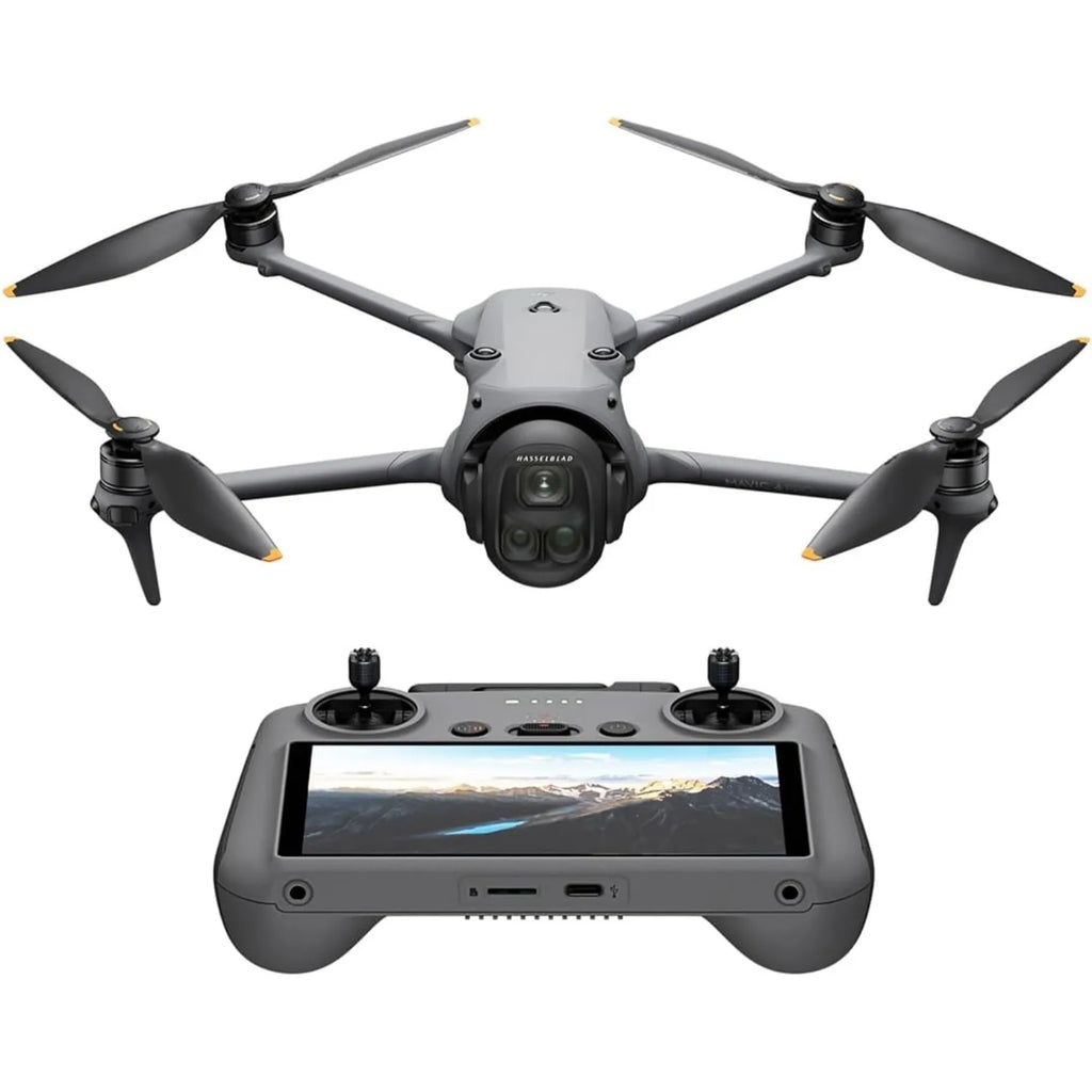 DJI Mavic 4 Pro Drone with DJI RC 2, Flagship Tri-Camera Drone with 100MP 4/3 CMOS Hasselblad Camera, for Professionals, 30km/18.6mi Video Transmission, 51-Min Max Flight Time