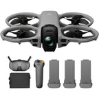 DJI Avata 360 Motion Fly More Combo, 360° Drone With 1-Inch 8K 360° Imaging, 360° Camera Drone With Propeller Guard. Includes Goggles N3 and RC Motion 3 for Intuitive Motion Control and Easy ACRO