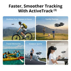 DJI Neo 2 Fly More Combo (Drone Only), 4K Drone With Camera, Foldable Mini Drone with Obstacle Avoidance, Palm Landing, Gesture Control, ActiveTrack Follow, 3 Batteries