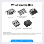 DJI Avata 360 Fly More Combo (RC 2), 360° Drone With 1-Inch 8K 360° Imaging for FPV & Aerial Filming, 360° Camera Drone With Propeller Guard. Includes RC 2 for Precise Control and Three Batteries