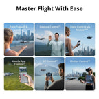 DJI Neo 2 Fly More Combo (Drone Only), 4K Drone With Camera, Foldable Mini Drone with Obstacle Avoidance, Palm Landing, Gesture Control, ActiveTrack Follow, 3 Batteries