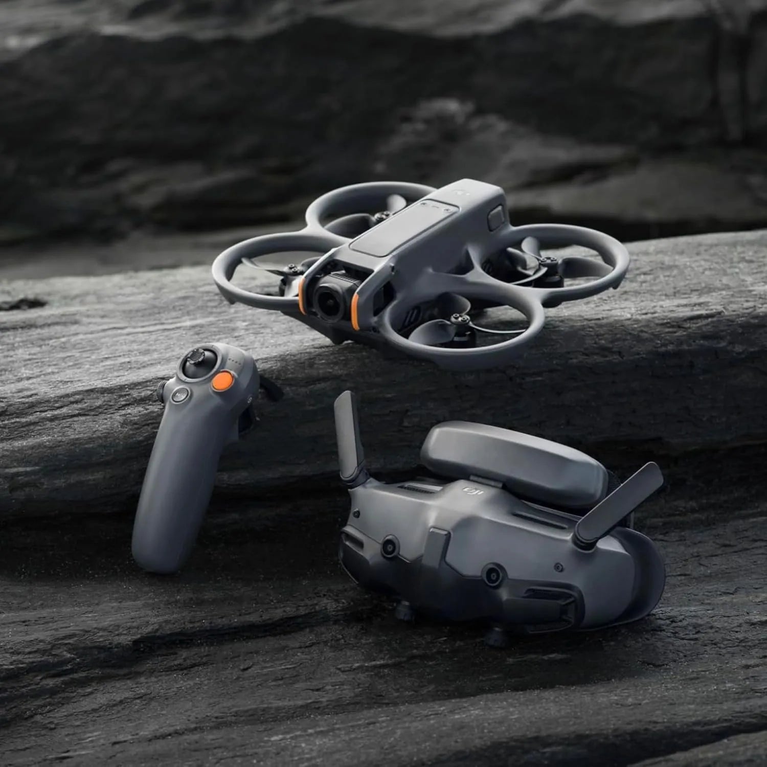 DJI Avata 2 Fly More Combo (1 Battery), FPV Drones with Camera for Adults 4K, Immersive Experience, Built-in Propeller Guard, Easy Flip/Roll, FAA Remote ID Compliant, POV Content Drone, Black