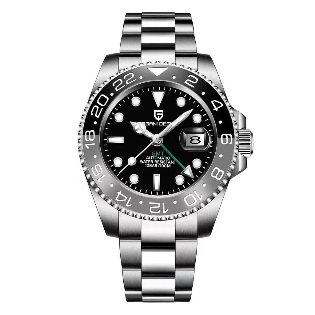 2026 PAGANI DESIGN New PD-1662 V5 Men Mechanical Watches Luxury Ceramic Bezel Automatic Watch 100M Waterproof GMT Watch for Men