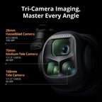 DJI Mavic 4 Pro Drone with DJI RC 2, Flagship Tri-Camera Drone with 100MP 4/3 CMOS Hasselblad Camera, for Professionals, 30km/18.6mi Video Transmission, 51-Min Max Flight Time