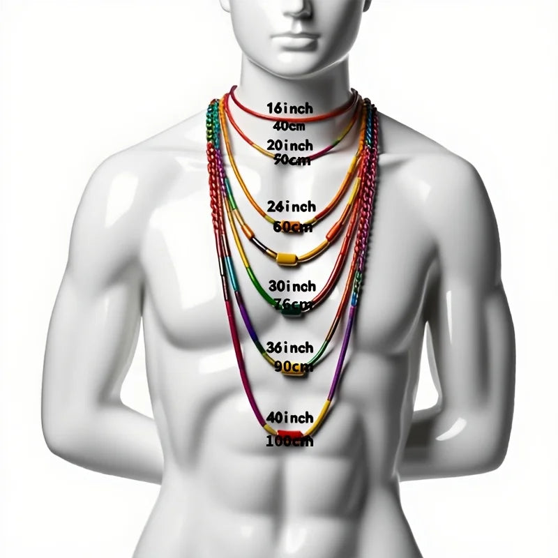 Men'S Cuban Chain Necklace 15mm | moissanite Ice Inlay, 925 Silver, Perfect for Parties and Everyday Wear, Unique Accessory, Mia