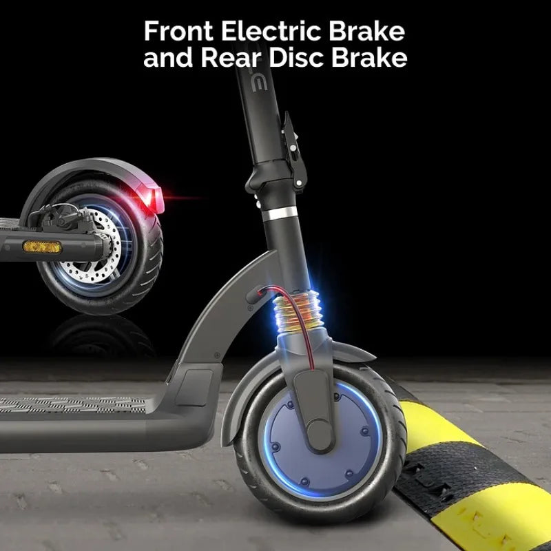 Electric Scooter G-CYCLE  L85 650W Motor 30km Long Range 8.5'' Air Tires Rear Suspension Dual Braking System Foldable