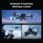 DJI Mavic 4 Pro 512GB Creator Combo with RC Pro 2, Flagship Tri-Camera Drone with 100MP 4/3 CMOS Hasselblad Camera, 51-Min Max Flight Time, Three Batteries, Charging Hub, Professional, Gray