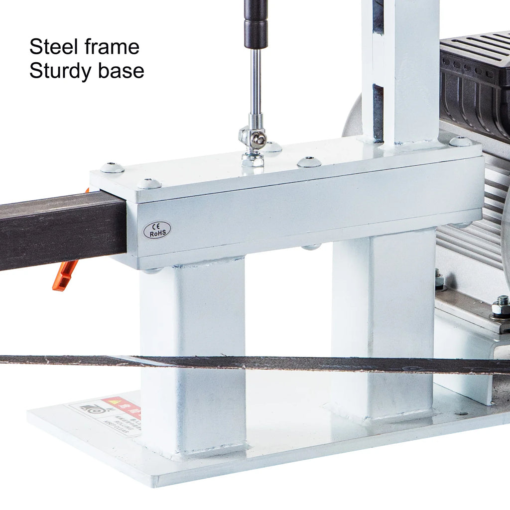 SucceBuy 1.5KW Belt Grinder Machine 2 x 82in Variable/Constant Speed 3 Mode Electric Belt Sander for Tool Polishing Knife Making