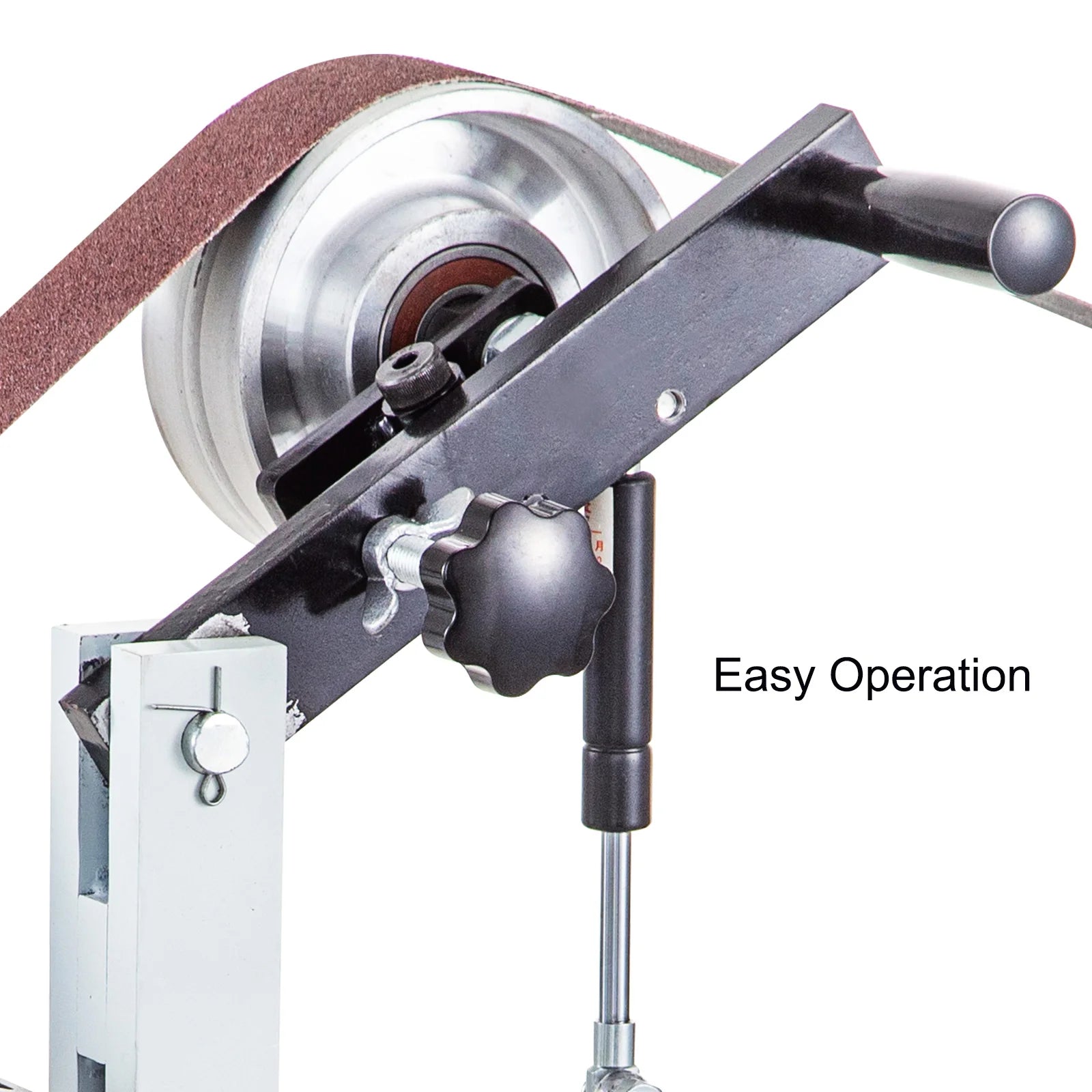 SucceBuy 1.5KW Belt Grinder Machine 2 x 82in Variable/Constant Speed 3 Mode Electric Belt Sander for Tool Polishing Knife Making
