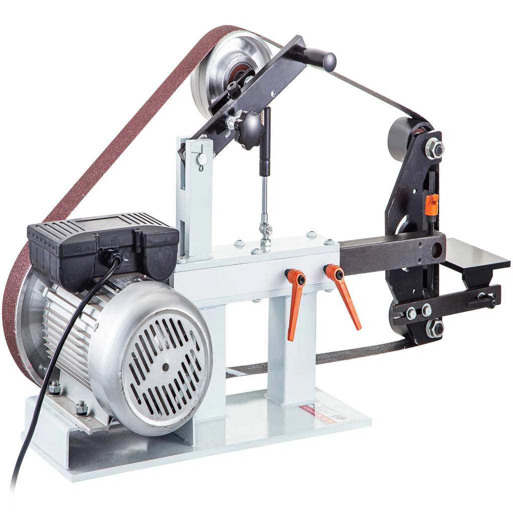 SucceBuy 1.5KW Belt Grinder Machine 2 x 82in Variable/Constant Speed 3 Mode Electric Belt Sander for Tool Polishing Knife Making