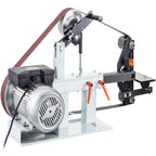 SucceBuy 1.5KW Belt Grinder Machine 2 x 82in Variable/Constant Speed 3 Mode Electric Belt Sander for Tool Polishing Knife Making
