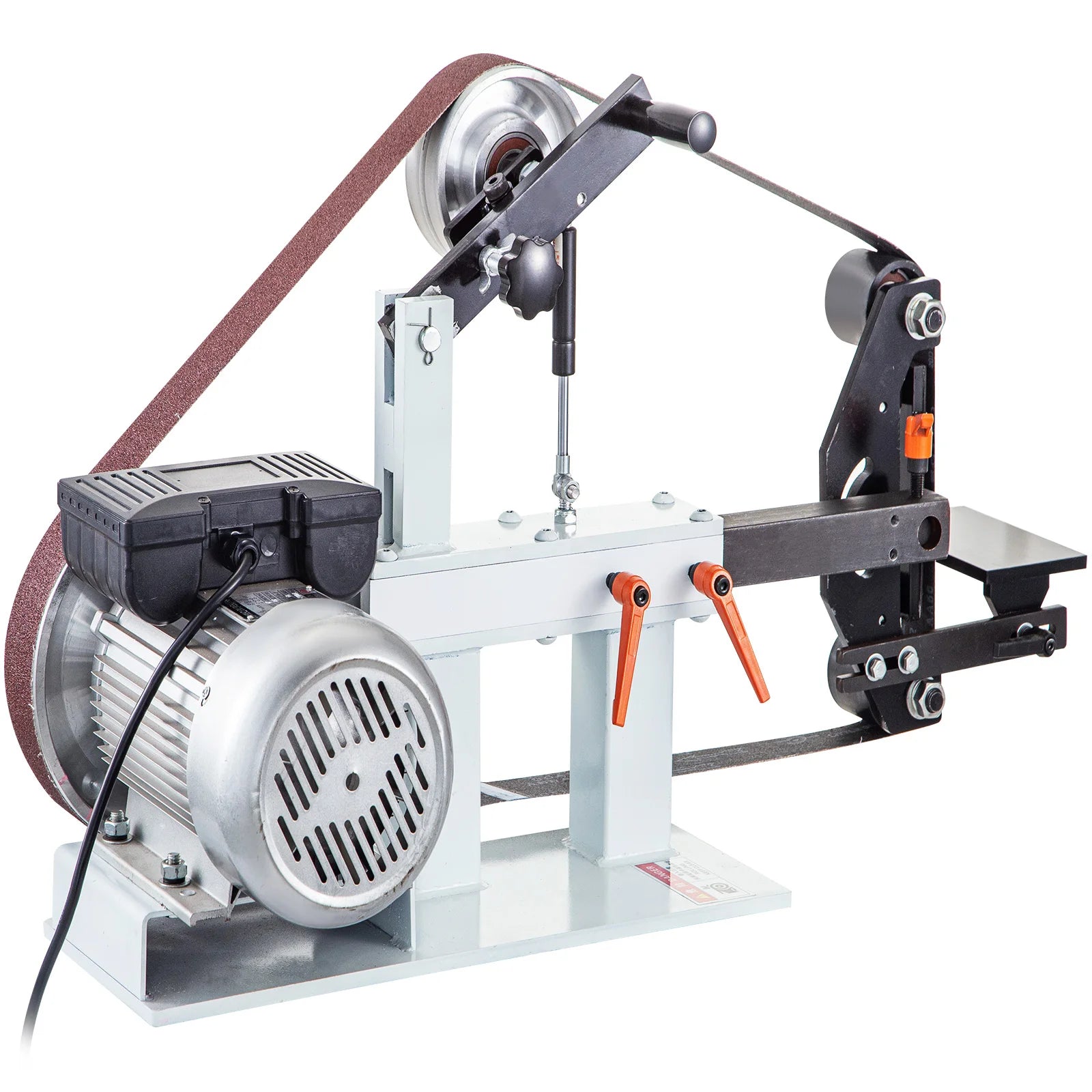 SucceBuy 1.5KW Belt Grinder Machine 2 x 82in Variable/Constant Speed 3 Mode Electric Belt Sander for Tool Polishing Knife Making