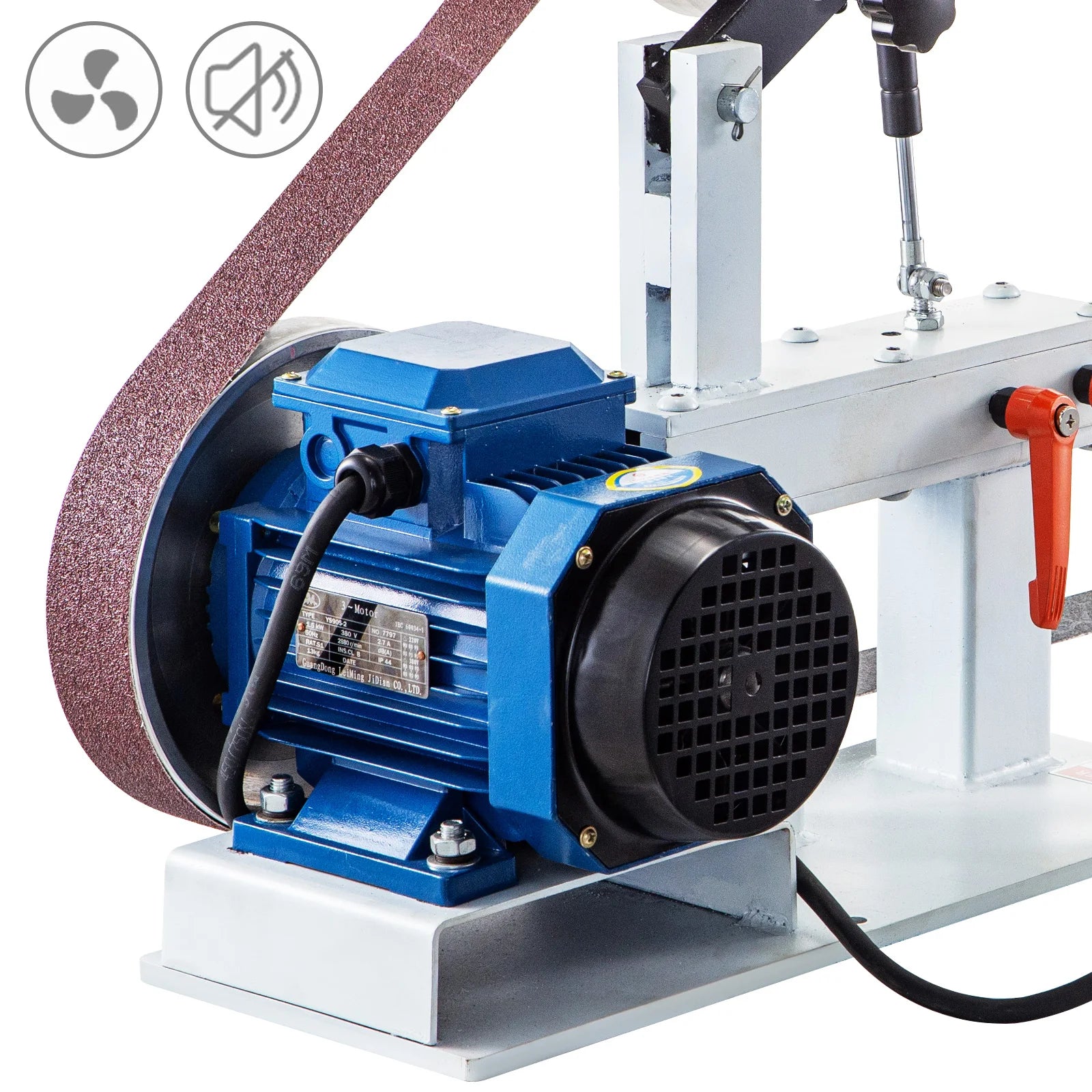 SucceBuy 1.5KW Belt Grinder Machine 2 x 82in Variable/Constant Speed 3 Mode Electric Belt Sander for Tool Polishing Knife Making
