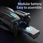 E88 Pro MAX Drone Offers Optional Screen Remote Control / Regular Remote Control / 3PS Battery, Dual Cameras, Two Batteries, Brushless Motor, Obstacle Avoidance Function, Foldable Quadcopter. LED Lights. Ideal Gift. Suitable