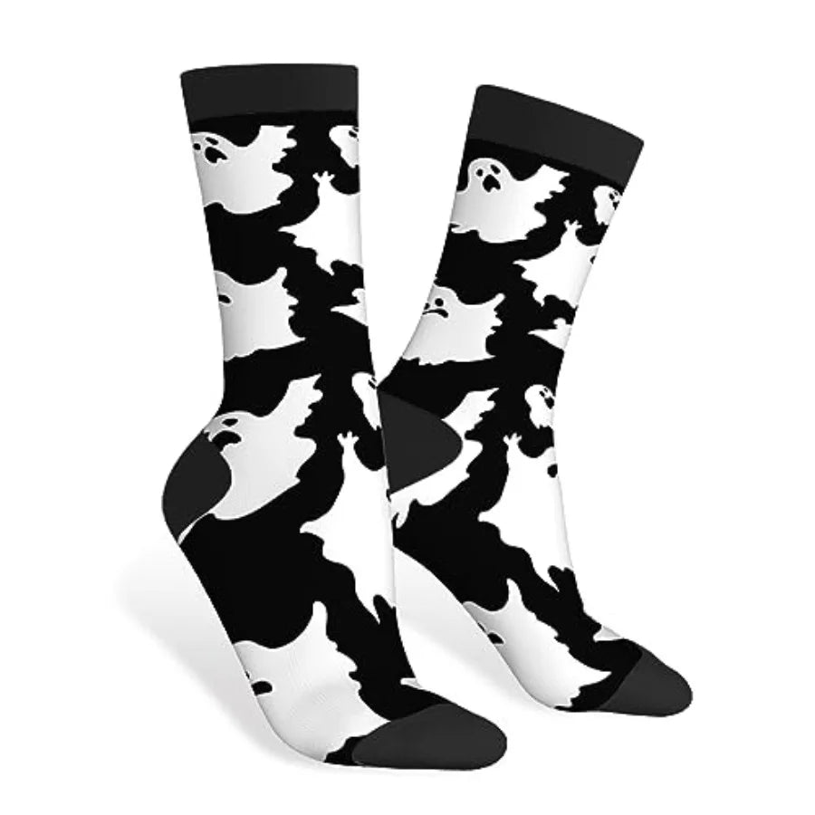 AOYEGO Funny Socks Health Curve Novelty Casual Crew Socks Contrast Color Design for Women Men Gift