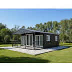 Folding Container House Modern Expandable Container Prefabricated Tiny House Modular Home Model