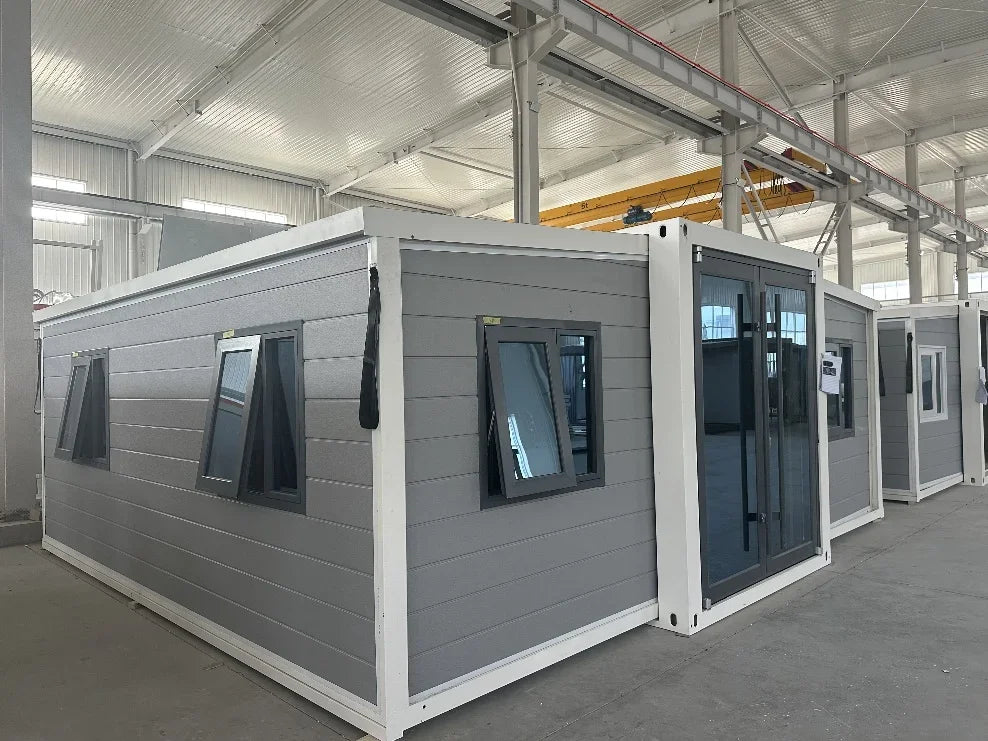 Expandable Container House Prefabricated Modular Home Tiny Living Cabin Portable Studio Glamping Pod Eco Tourism Resort Unit Hot