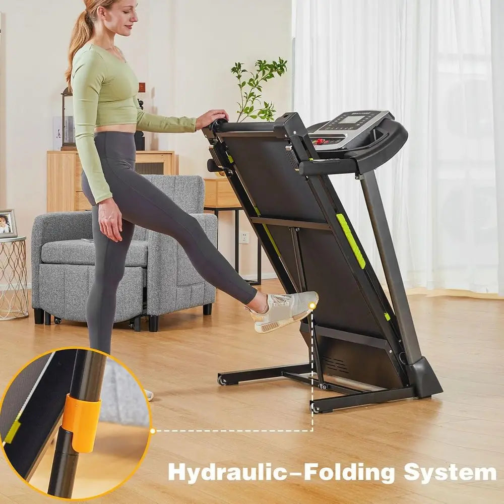 Compact 4% Incline Walking Pad Treadmill - 3.5HP, Portable, Quiet, Under Desk, Home/Office Use, Smart APP, LED Display