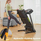 Compact 4% Incline Walking Pad Treadmill - 3.5HP, Portable, Quiet, Under Desk, Home/Office Use, Smart APP, LED Display