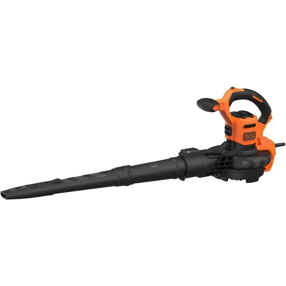 3-in-1 Electric Leaf Vacuum & Blower with Shredder, 72L Bag, High Speed, Adjustable Power for Patios & Driveways