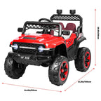12V Kids Ride On Car, Electric 4WD 2-Seats Side by Side Ride On Toys Car, ATV Play Car, Off-Road Car Ride On Vehicle