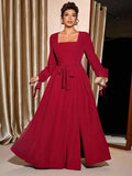 Plus Size Women Fall Dress For Christmas Halloween Occasion
