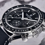 PAGANI DESIGN 1701 Moon Watches 2026 New Woven Strap Luxury Quartz Watch For Men Speed Chronograph AR Sapphire Mirror Wristwatch