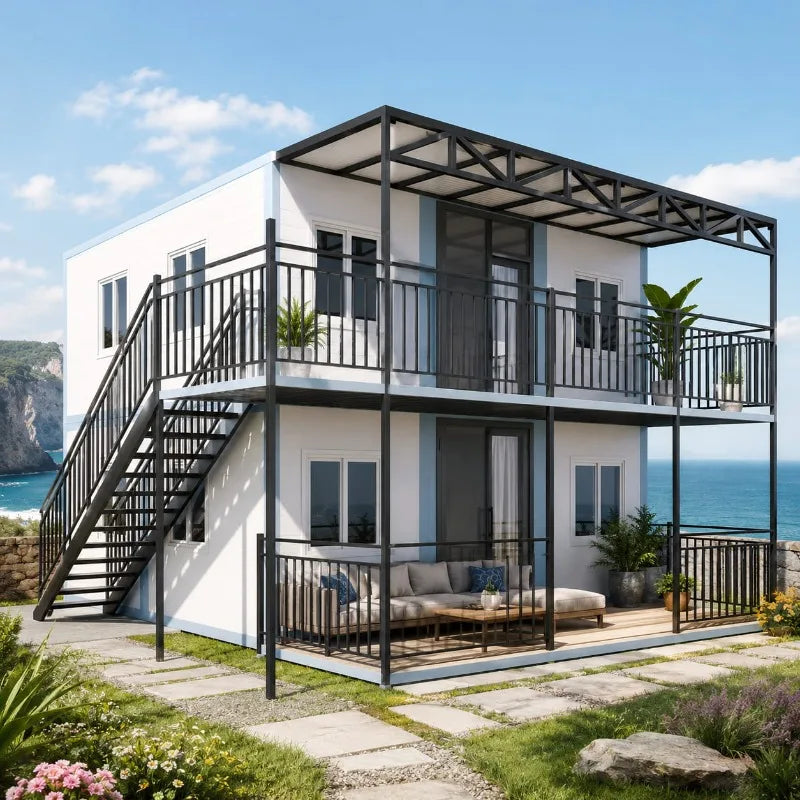 Expandable Folding Modular House Container Home for Temporary Office Staff Housing and Garden Room Customized