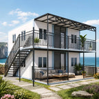 Expandable Folding Modular House Container Home for Temporary Office Staff Housing and Garden Room Customized
