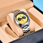 2026 New PAGANI DESIGN Panda Men's Watches Quartz Wristwatches Chronograph Luxury Watch For Men AR Sapphire Luminous Waterproof