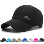 Men's and women's quick-drying hats, summer outdoor sunscreen and shading thin baseball caps, breathable sun duckbill hats