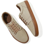 BENPAO Mens Casual Shoes Fashion Sneakers for Men Low Top Lace Up Canvas Shoes