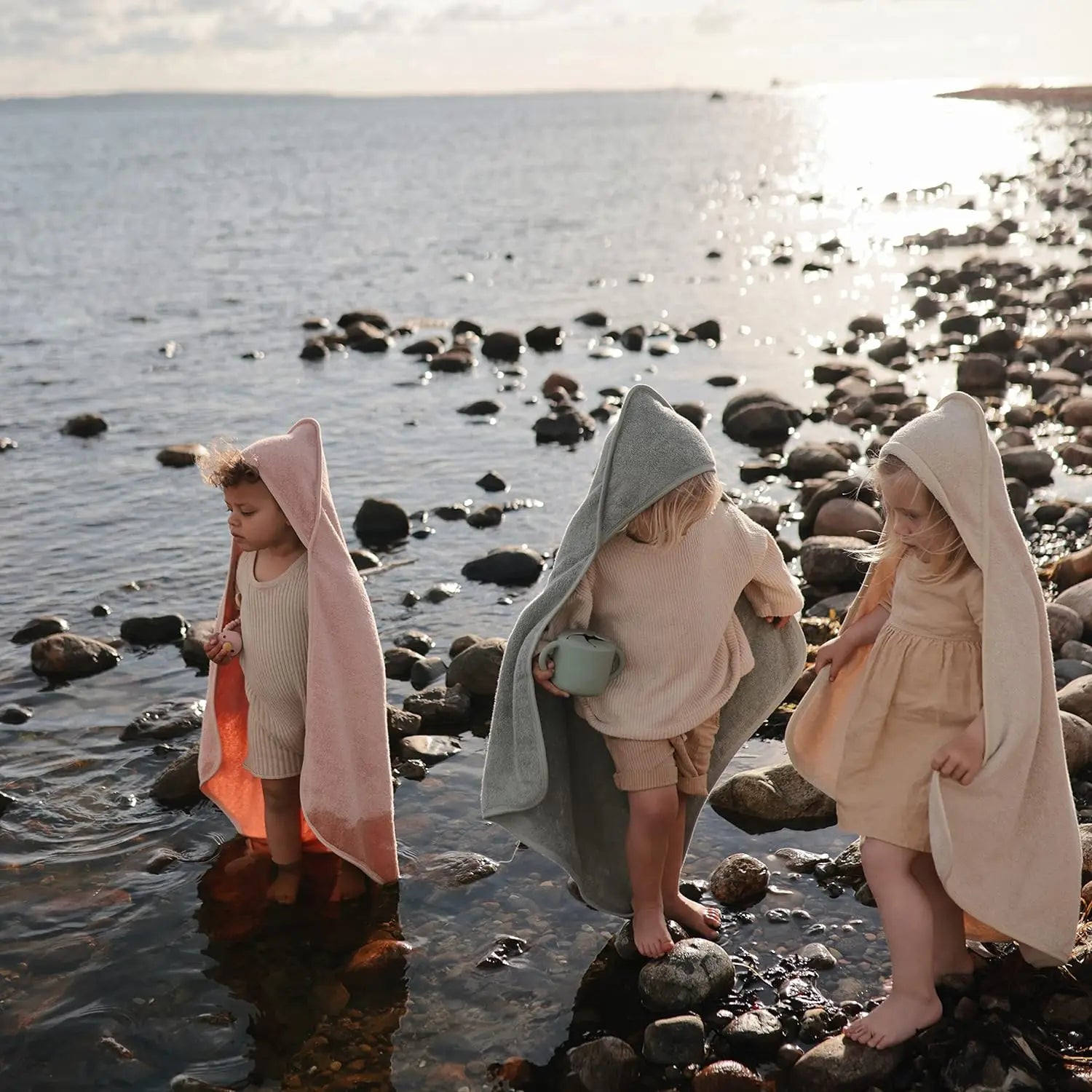 Baby Bath Towel Neutral Baby Animal Face Hooded Towel Unique Animal Design Cloak Ultra Newborn Kids Soft Coral Velvet Cartoon