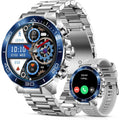 1.43" AMOLED Screen Smart Watch for Men with 24/7 Health Monitor, Fitness Tracker & 400mAh Battery
