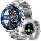 1.43" AMOLED Screen Smart Watch for Men with 24/7 Health Monitor, Fitness Tracker & 400mAh Battery