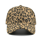 Summer Men Women Baseball Cap Leopard Print Snapback Hat Cotton Adjustable Hip Hop Hat Outdoor Sports Trucker Caps Sun Hats