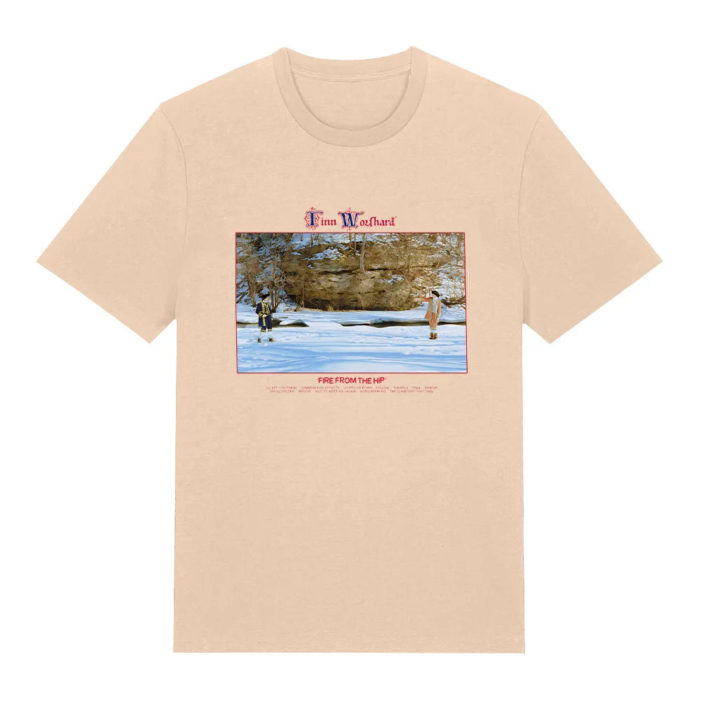 Finn Wolfhard Fire From The Hip Cover T Shirts FFTH Album High Quality Cotton Tees Unisex Round Neck Short Sleeve Casual Clothes