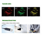 Portable Veterinary Ultrasound Scanner, Vet Pregnancy Ultra Machine with 3.5MHz Convex Probe for Pig Sheep Goat Dogs Animals