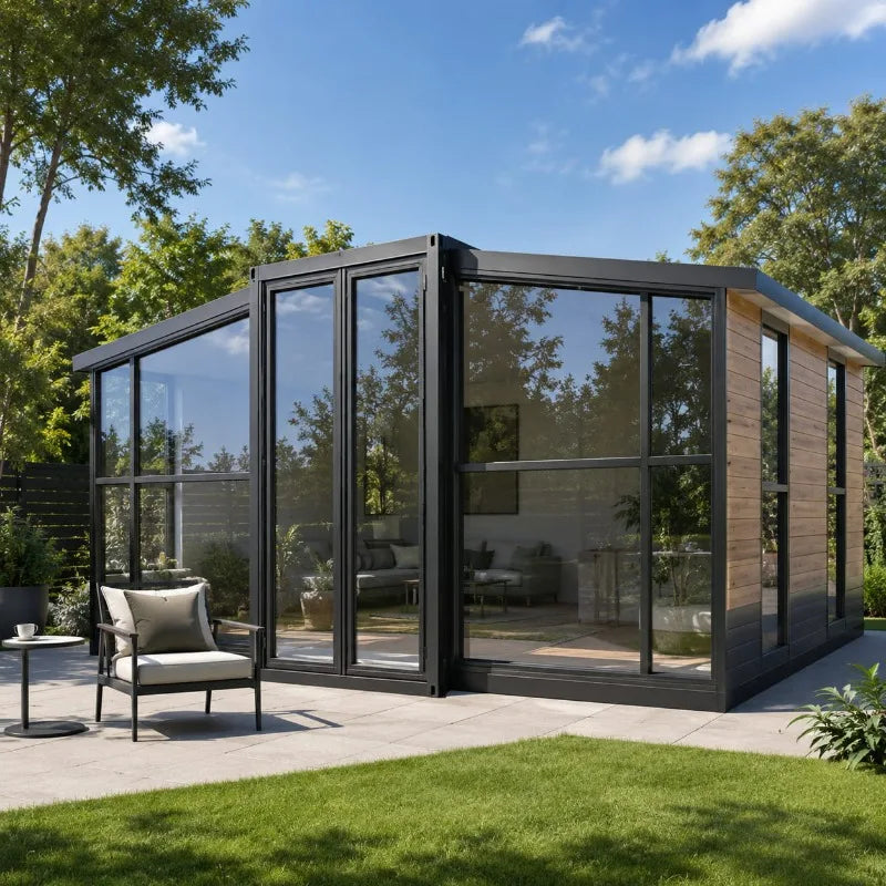 Expandable Folding Modular House Container Home for Temporary Office Staff Housing and Garden Room Customized