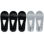 5 Pairs Socks Women's Lace Invisible Short No-Show Ankle Foot Summer Cotton Transparent White Low Cut Boat Sock