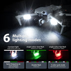 Drone Strobe Light, Rechargable Flash Led Lamplight for FAA DroneNight Flying, Fits for DJI Neo 2,Mini 5 Pro/ 4 Pro/3/4k, Avata 2,Air 3S and All RC Drones Accessory(2pc)