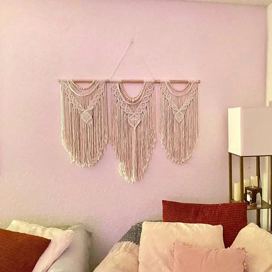 1 piece Bohemian handmade woven tapestry wall decoration tapestry headboard hanging decoration