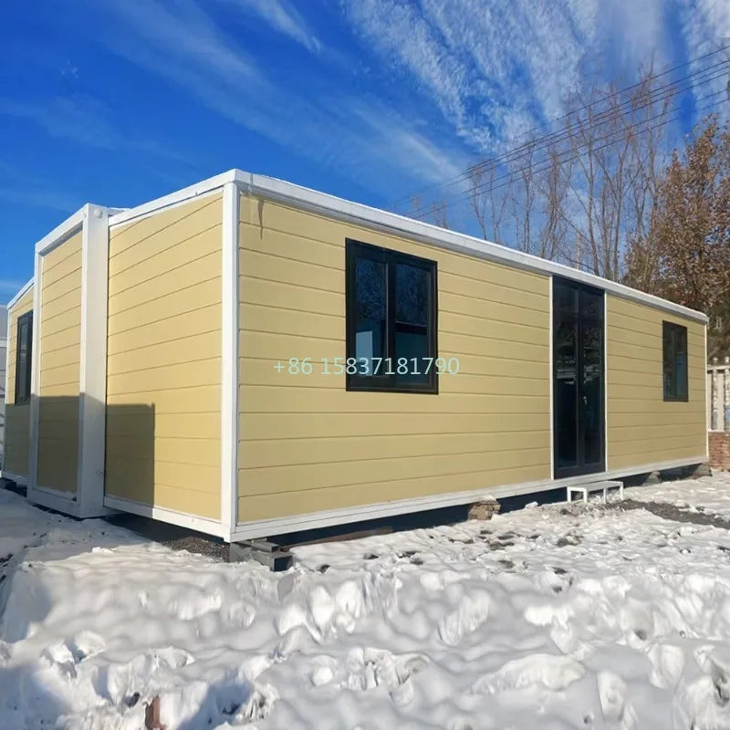 China Fold Out Container House 20ft 40ft Expandable Tiny House Container Prefabricated Container House Mobile Home for Australia