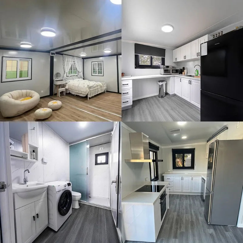 Flat Pack Modular Container Tiny House 20ft Foldable Prefab Portable Mobile Office Living