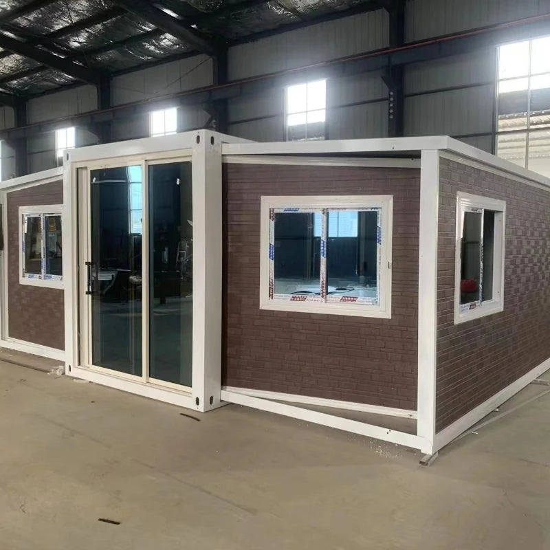 China Fold Out Container House 20ft 40ft Expandable Tiny House Container Prefabricated Container House Mobile Home for Australia