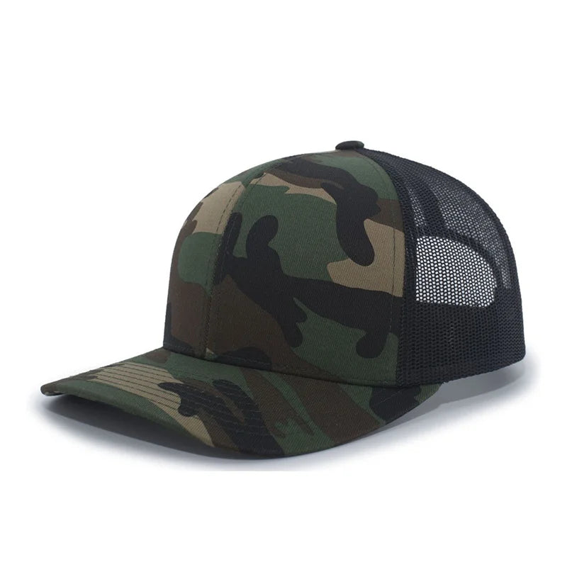 Hot Sale Baseball Cap for Men Women Spring Summer Solid Color High Quality Mesh CapHat Casual Outdoor Breathable Trucker Dad Hat