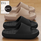 Women's Thick Platform Cloud Slippers EVA Soft Sole Pillow Slides Summer Beach Flip Flops Women Non Slip Bathroom Home Slippers