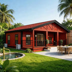 20ft 40ft Prefab Mobile House Luxury Tiny Home Expandable Container Houses 2 3 Bedroom Wooden Prefabricated House Garden Rooms